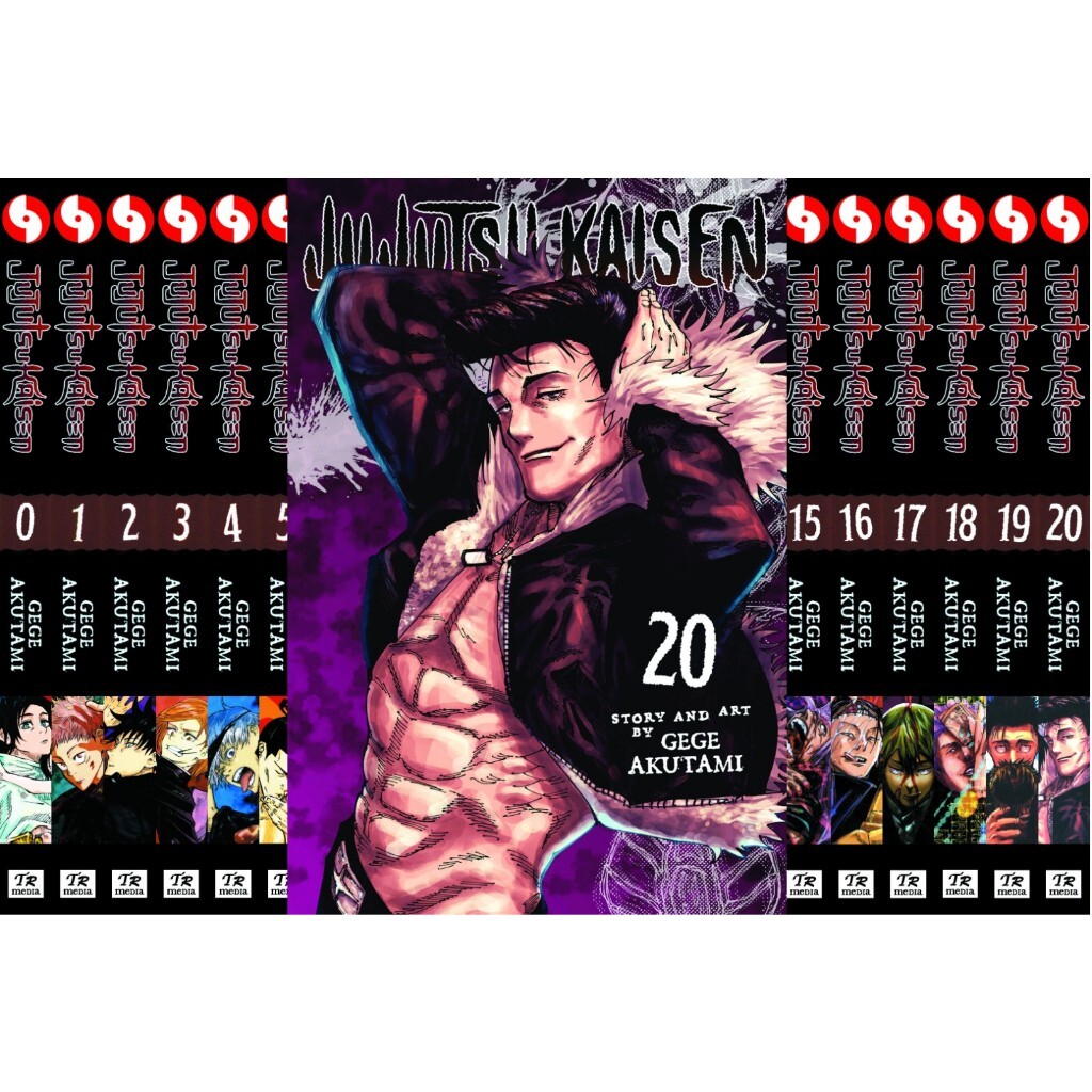 NEW SEALED JUJUTSU KAISEN VOL. 0-23 (24 BOOKS) ENGLISH Comic
