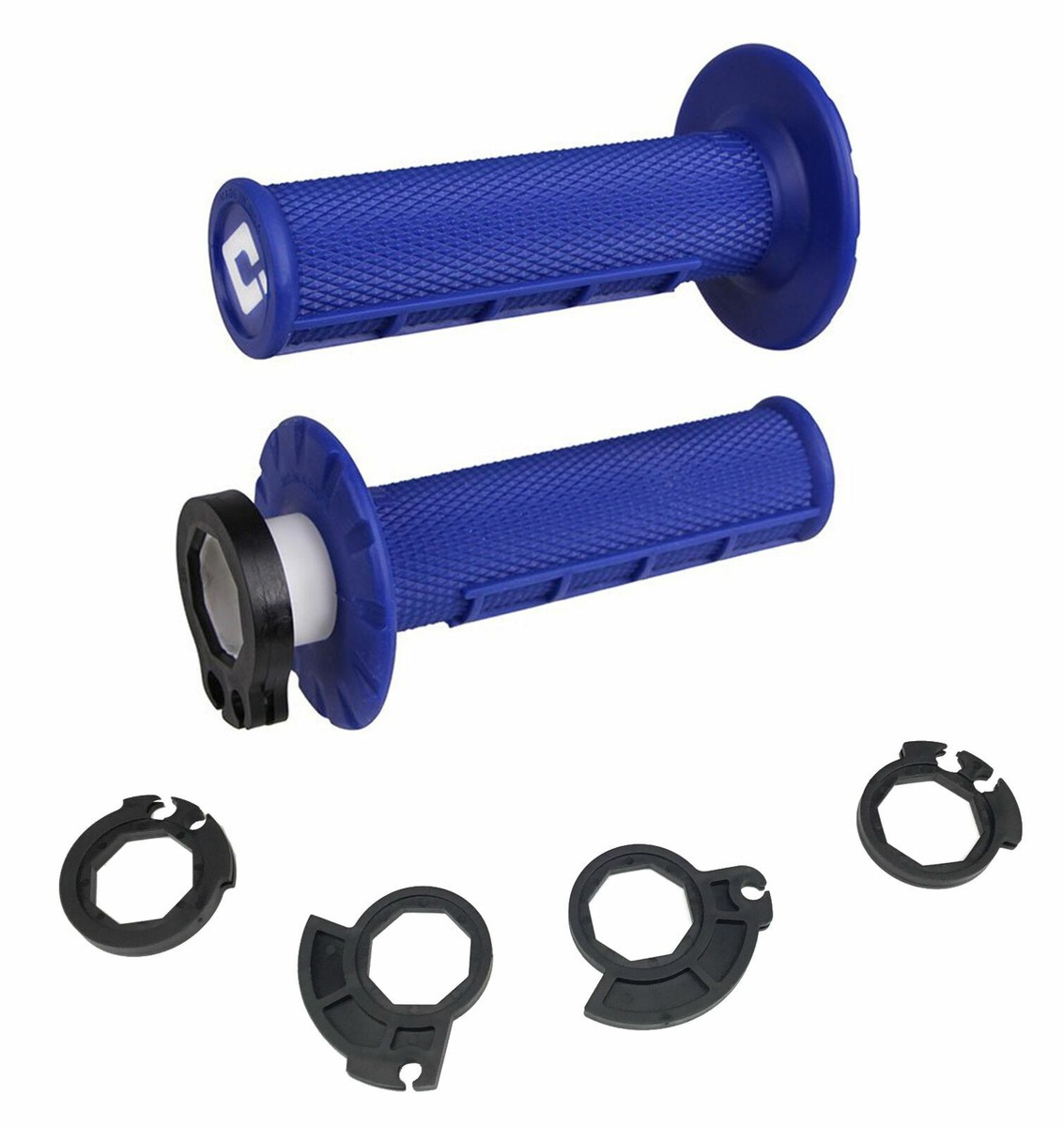 ODI Half Waffle Lock on Grips For Suzuki DRZ400 S E SM Supermoto