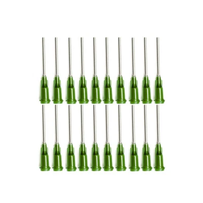 Blunt Tip Needles 14G x 1" - Luer Lock - 20 Pack - Dispense Glue, Oil, Ink