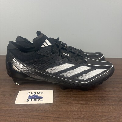 Adidas Adizero Electric IE4385 Boots Black White Football Cleats Men s Size 13