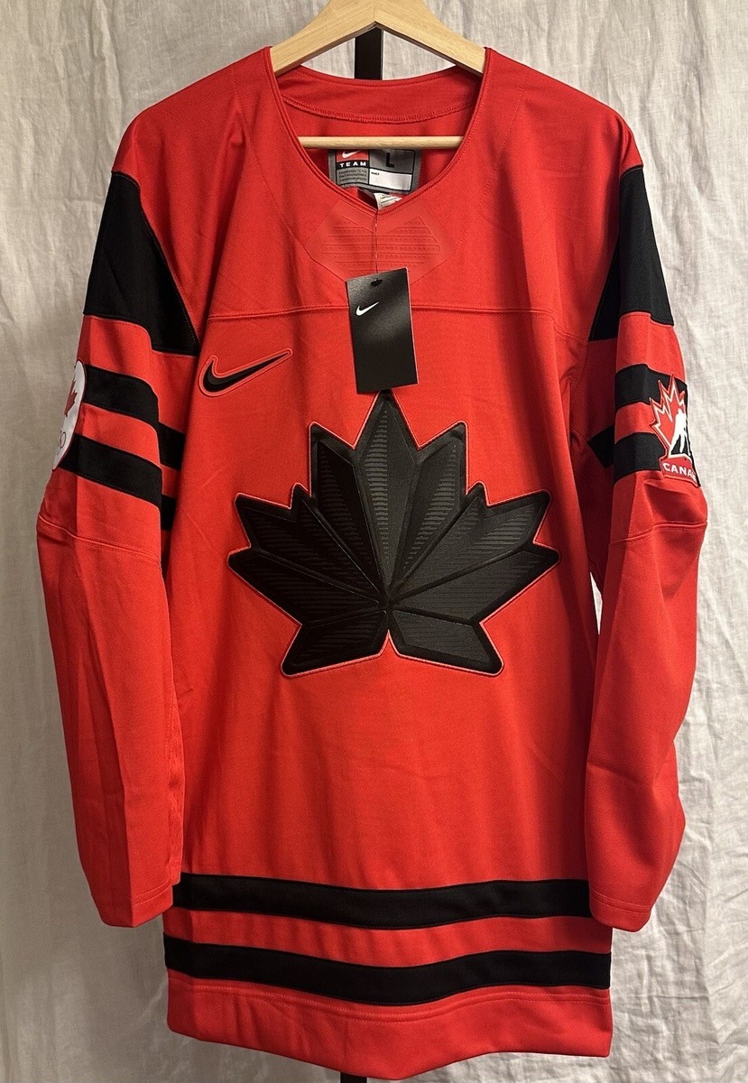 2022 Nike Team Canada Olympic Replica Hockey Jersey University Red