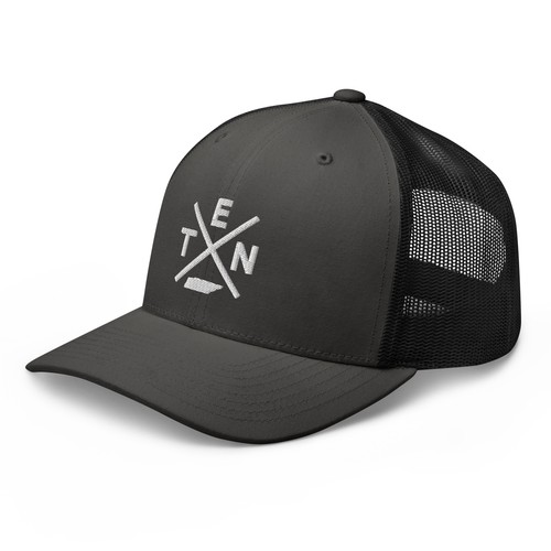 Casquette camionneur rétro Tennessee maille TEN cross trucker - Photo 1/14