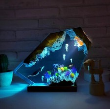 Humpback Whale and Jellyfish Resin Epoxy and ...