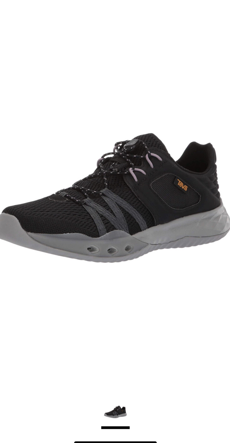Teva Women's Terra-Float Churn in Black Size Shoes Sneakers