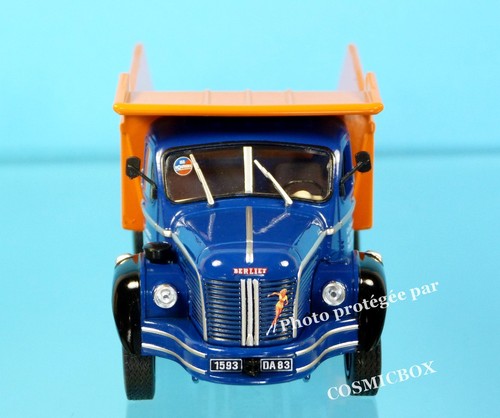 BERLIET 10 GLM truck of construction site in 1953 high quality for collector NEW - Picture 4 of 8