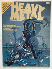 HEAVY METAL magazine #1. 1977. Vaughn Bode (Bodé ), Richard Corben, Moebius. 