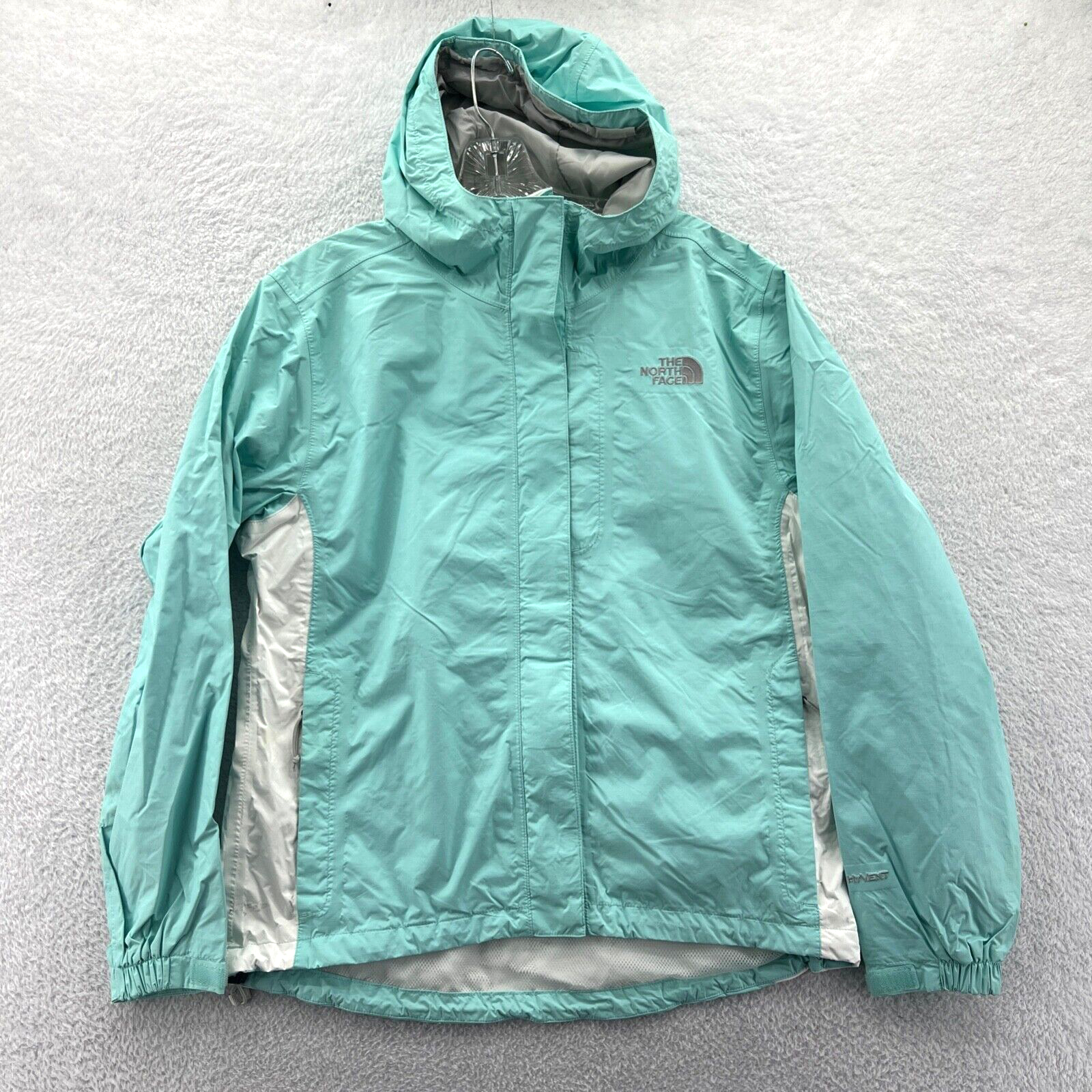 The North Face Hyvent Women's Medium Blue Waterproof Windbreaker Rain Jacket