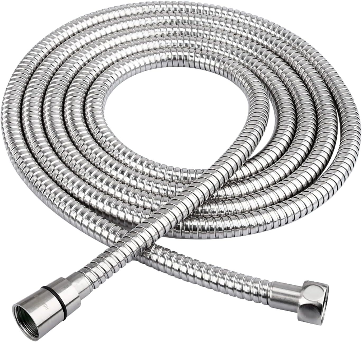 HOMEIDEAS 118 inches Shower Hose, 10 feet Extra Long 304 Stainless Steel Hand...