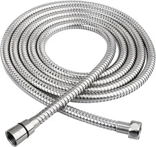 HOMEIDEAS 118 inches Shower Hose, 10 feet Extra Long 304 Stainless Steel Hand...