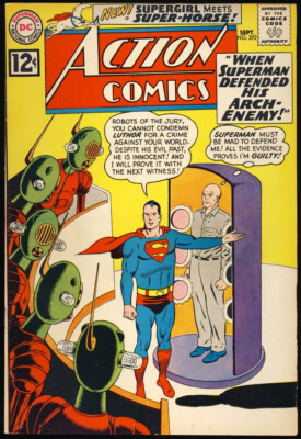 ACTION COMICS #292 1962 VF+ 8.5 SUPERMAN Lex Luthor 2ND APPEARANCE Of COMET
