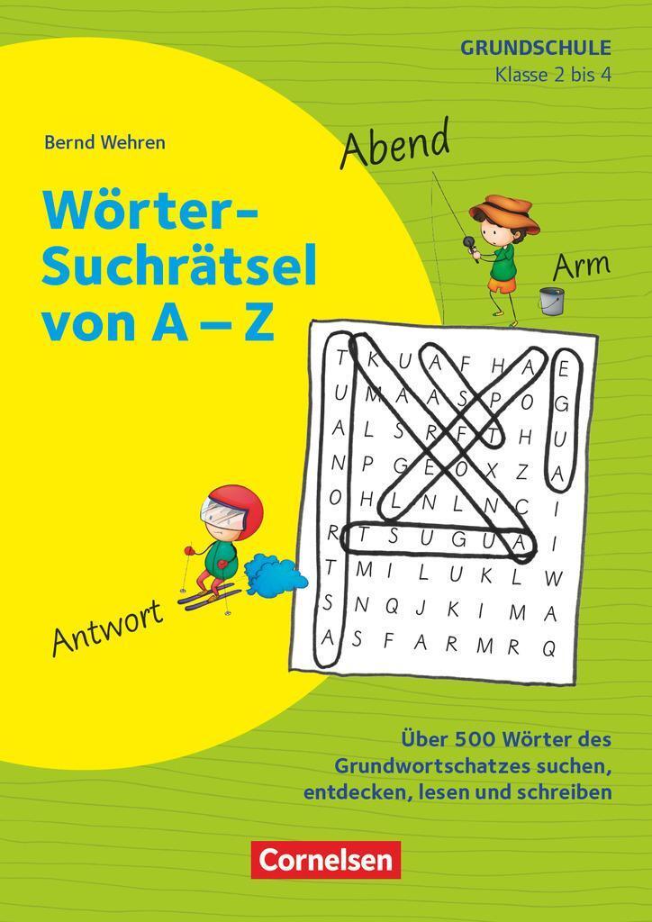 Thumbnail - Klasse 2/3 - Wörter-suchrätsel Von A-z, Bernd Wehren