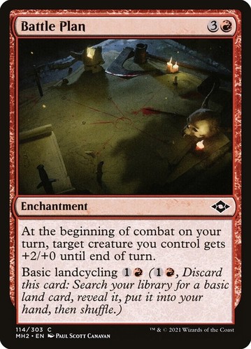 Juego mágico Battle Plan (114) Modern Horizons 2 x4 4x MH2 MTG - Imagen 6 de 8