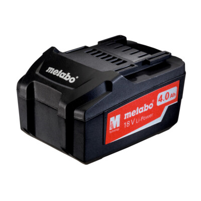 Metabo Akkupack 18 V, 4,0 Ah Akku Li-Power 625591000
