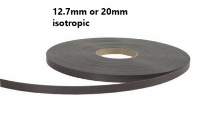 Flexibles Magnetband 3M selbstklebend schwarz 1,5 mm dicke Mehrzweckstreifen,
