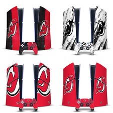 NHL NEW JERSEY DEVILS VINYL SKIN DECAL FOR PS5 SLIM DIGITAL CONSOLE  CONTROLLER