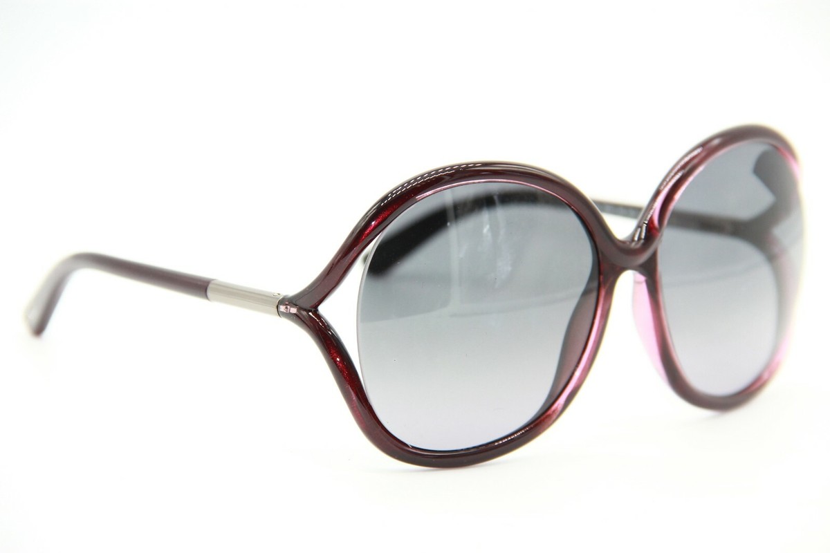 希少✨TOM FORD Rhi TF252 Purple sunglasses NEW TOM FORD TF 252 05B RHI PURPLE GRADIENT AUTHENTIC