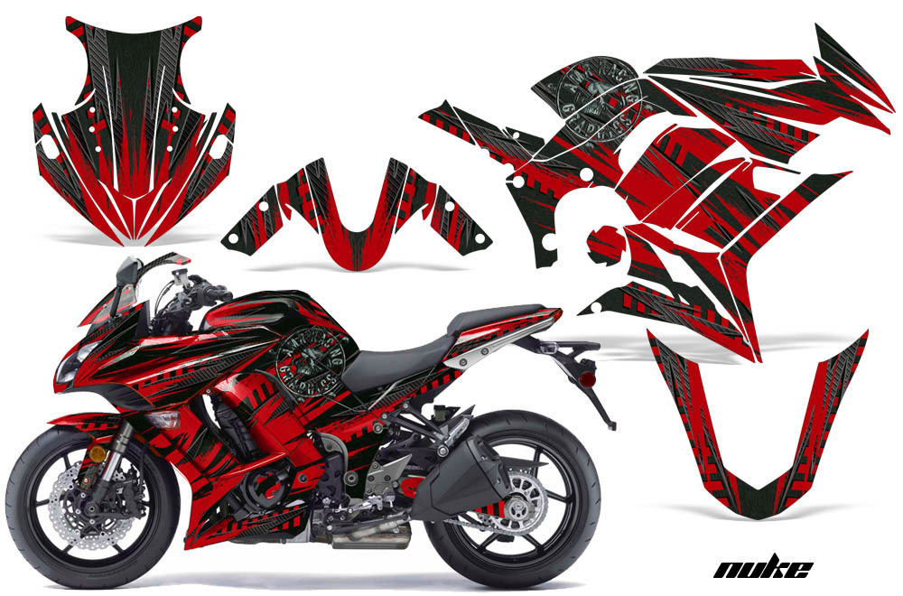 Streetbike Graphic Decals Stickers For Kawasaki Ninja ZX1000 Streetbike Graphic Decals Stickers For Kawasaki Ninja ZX1000