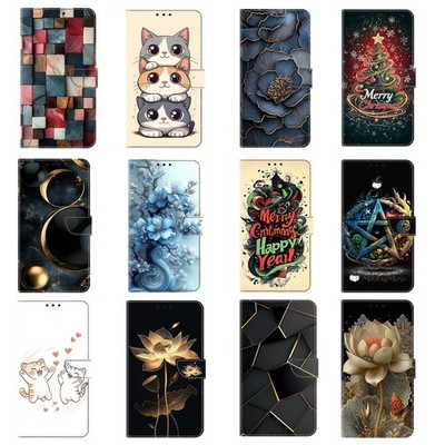 Klapphülle Flip Case Leder Etui Für Samsung Galaxy S25 S24 S23 S22 Plus Ultra FE
