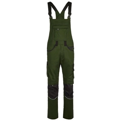 Hans Schäfer  Professional Latzhose - Grün, Gr. 29, 80633-9450-29
