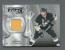 2019 Upper Deck Artifacts Lord Stanley's Legacy Relics Kris Letang #LSLR-KL