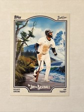 2025 Topps X Bob Ross the Joy of Baseball - Riley Greene #38