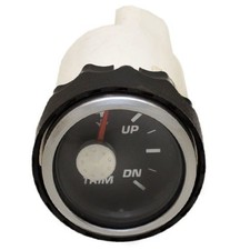 Faria Boat Trim Gauge GPC016A | Mercury Lund 2006202 Black 2 Inch