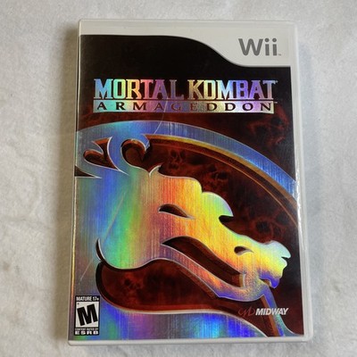 Mortal Kombat Armageddon - Nintendo Wii. No  Manual. Tested Works!