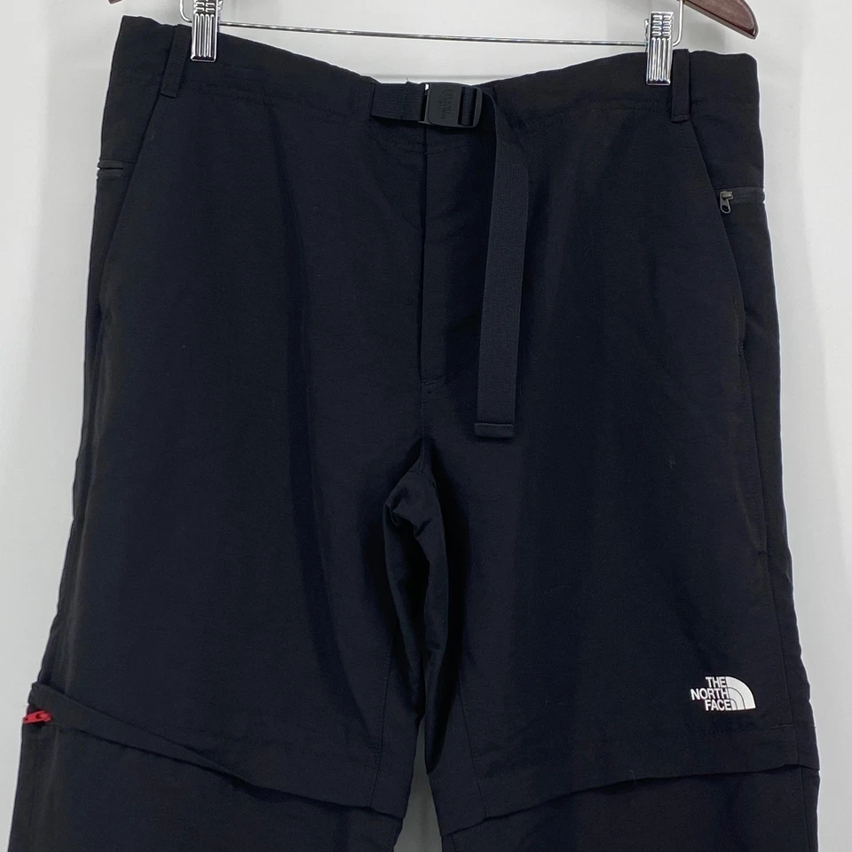 Pantalones Convertibles The North Face Para Hombres 34x32 Negros Permament Trail Calce Ajustado NUEVO Foto 2 de 4