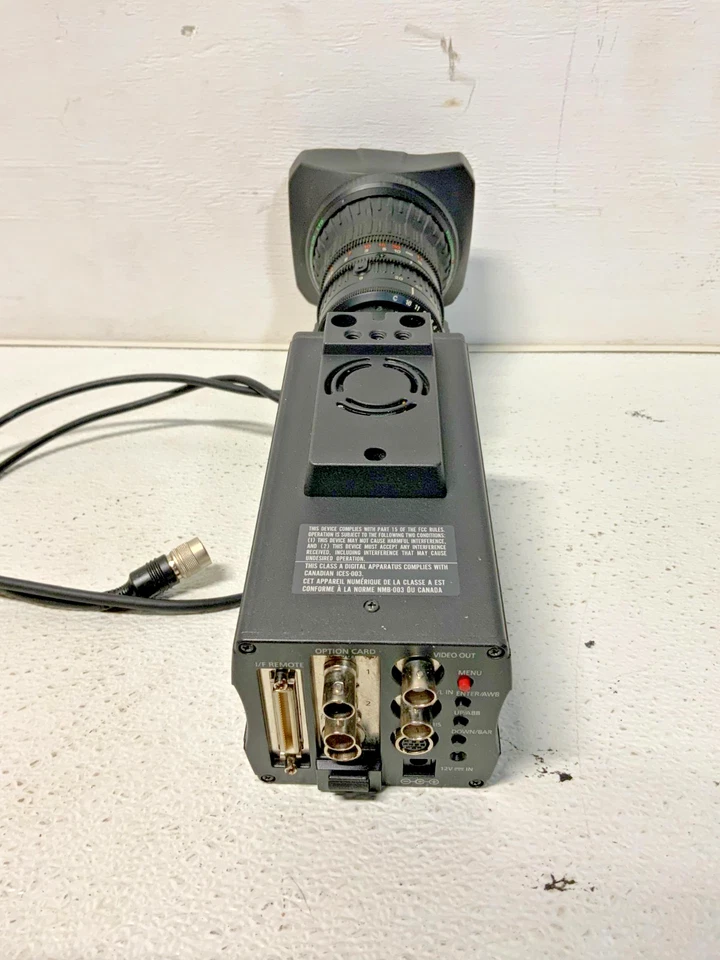 Panasonic AW-HE870 HD-Compatible Convertible Camera w/ Fujinon AW-LZ17MD9AG Lens - Image 3 of 4