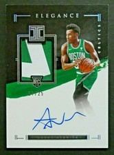 2020-21 Panini Impeccable Elegance RC Auto Patch Aaron Nesmith #127 17/25 