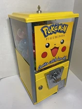 Big Oak 2" Pokémon Figures Capsule Toy Vending Machine + 40 Figures W/Capsules