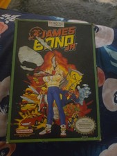 James Bond Jr NES CIB Box Manual w/ Protective Sleeve