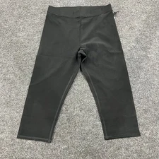 ALO YOGA Alosoft High-Waist Iconic 90's Capri Women's Size M Black