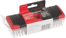 4166 7-Inch Soft Grip Stainless Steel Scrub Brush