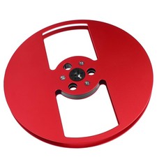 1/4 7 Inch Empty Tape Reel Aluminum Alloy Open Reel Sound Tape Empty Reel With 2