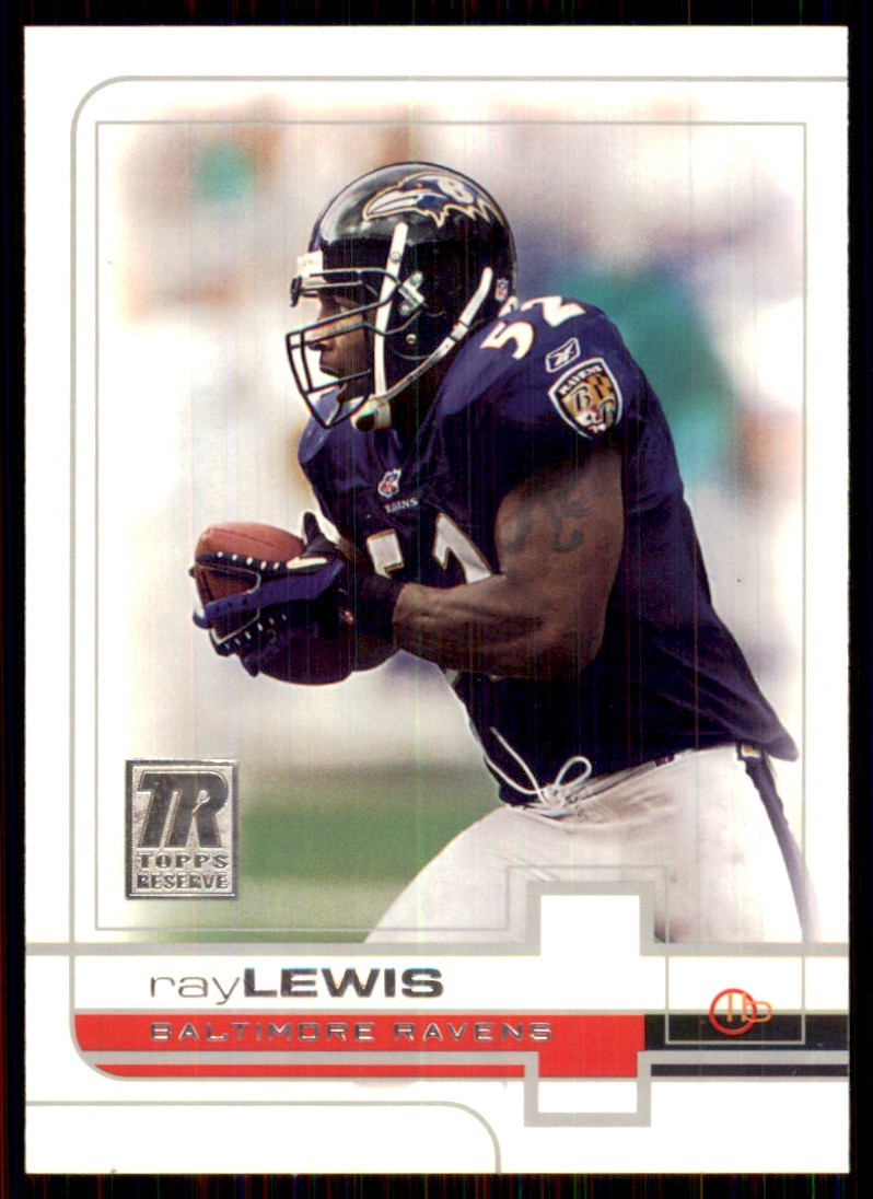 2002 Topps Reserve #46 Ray Lewis Baltimore Ravens