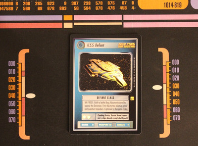 Star Trek CCG - Reflections - U.S.S. Defiant - UR Foil