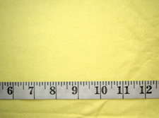 1 Yards Vintage Yellow Flannel Fabric 56" X 44"