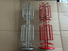 Xavax 40 Cialde Caffè Porta Capsule Dispenser Piano di Lavoro Nespresso Argento Cromato