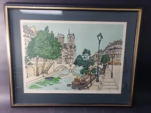 Notre Dame Lithograph | eBay