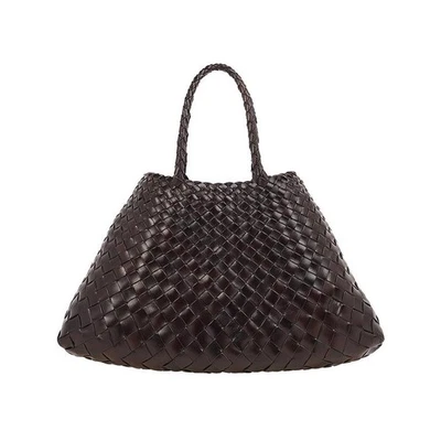 Dragon Diffusion Small Santa Croce Tote Bag DK Brown FW26 157581528 [P] - Photo 1/4
