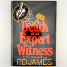 Product Image: P D James DEATH OF AN EXPERT WITNESS Signed First Edition 1977 HC DJ