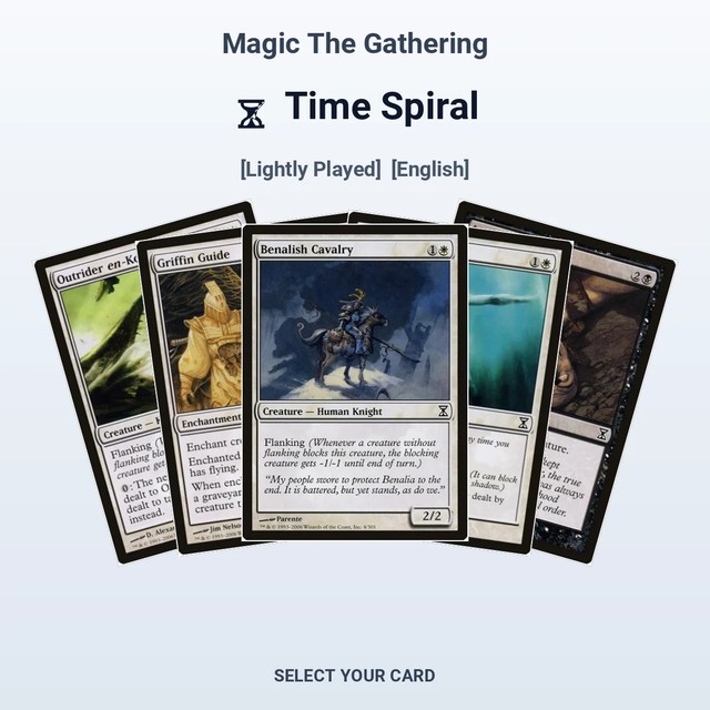 Magic The Gathering Time Spiral - Select Your Cards (LP)