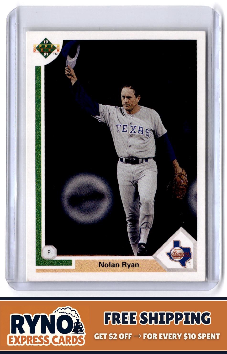 Nolan Ryan 1991 Upper Deck #345