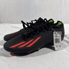 Adidas X Speedportal.3 Firm Ground Soccer Cleats Black, Orange, Green US Men 11