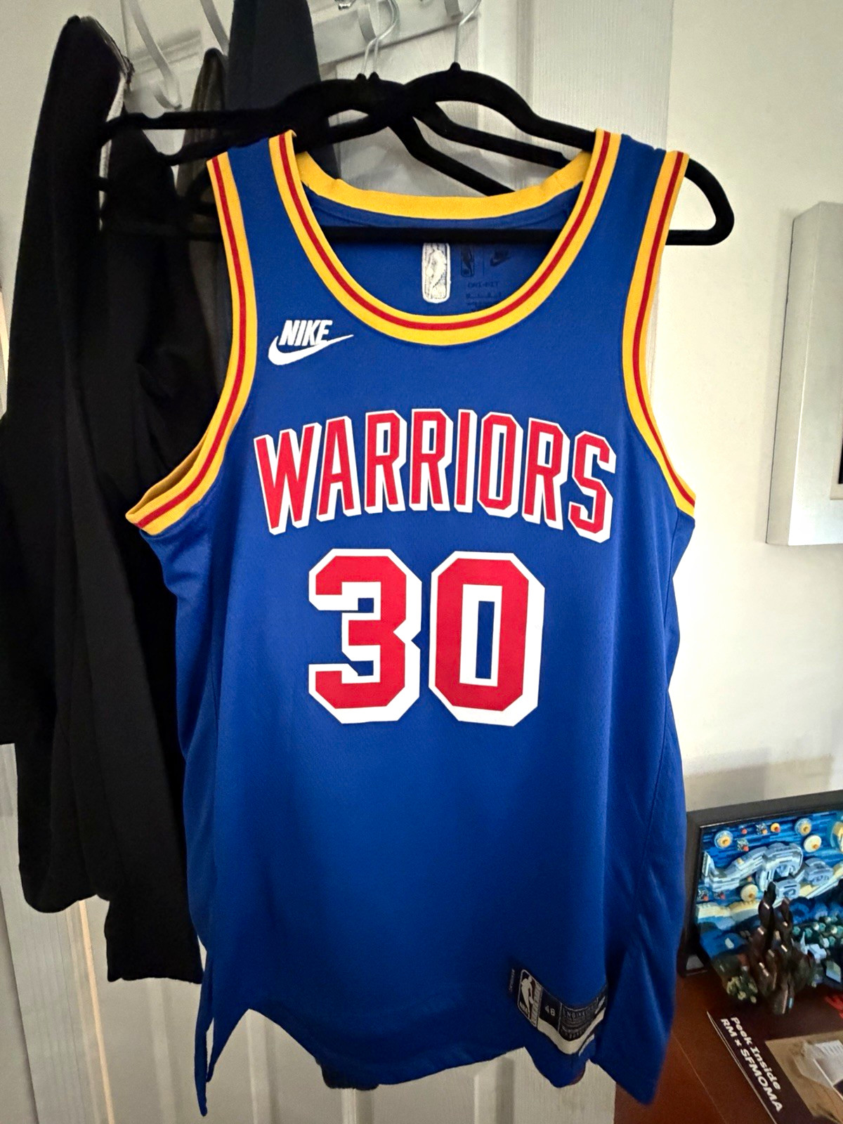 Nike Golden State Warriors Stephen Curry #30 swingman NBA Jersey 2021 Size 48 L