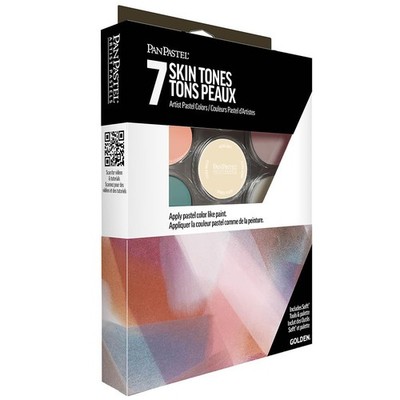 PanPastel GOLDEN Artist Pastels, Skin Tones Set, 7 Color