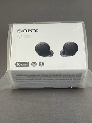 Sony WF-C500 Truly Wireless In-Ear Bluetooth Headphones - Black - New in Box