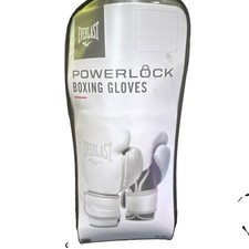 Everlast Powerlock Boxing Gloves 12 oz White ...