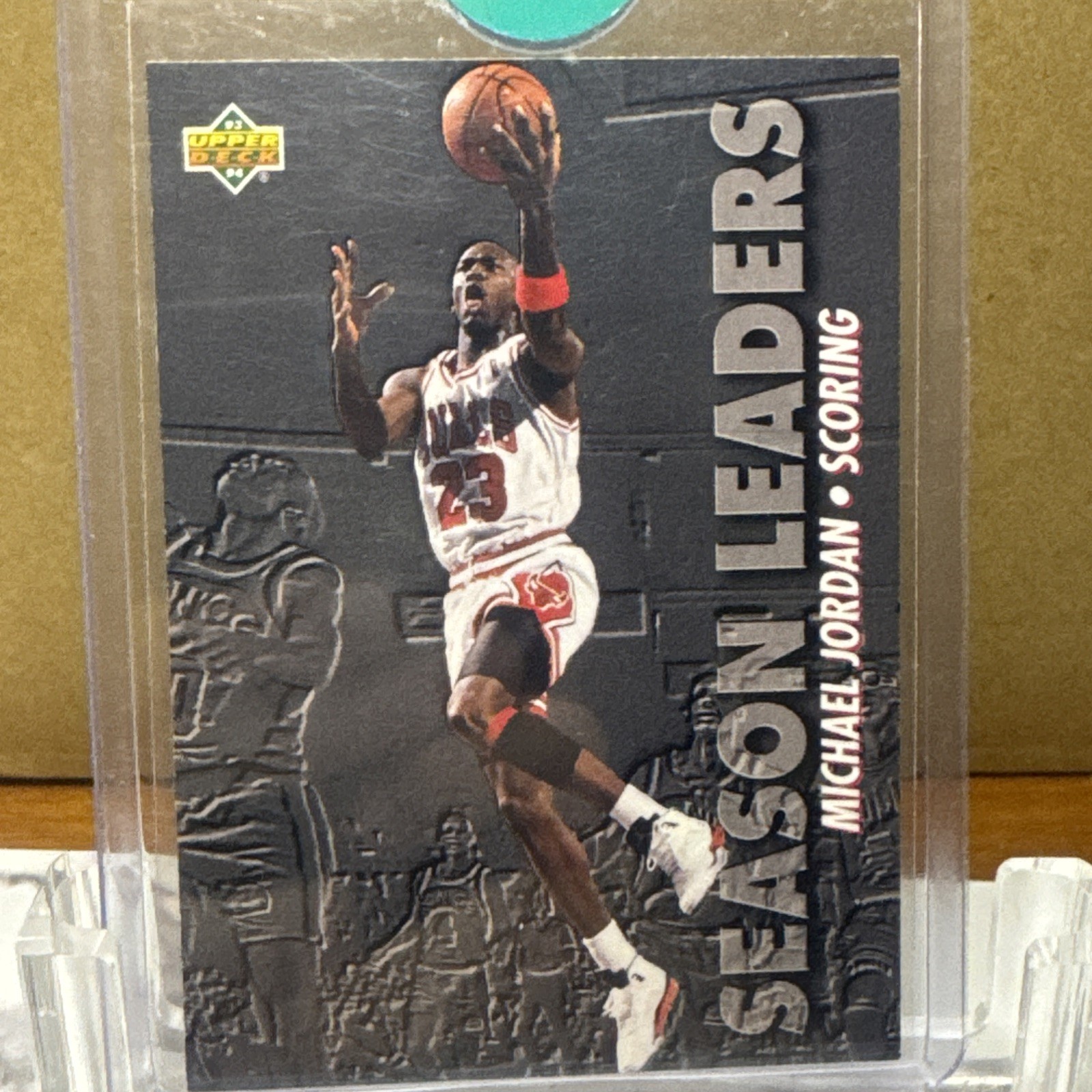 1993-94 Upper Deck - Season Leaders Michael Jordan #166